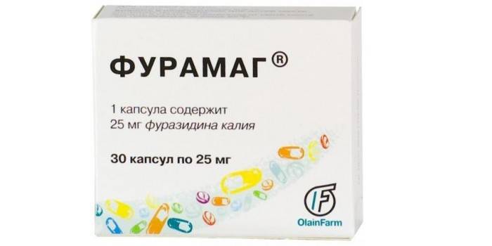 Furamag cápsulas por paquete