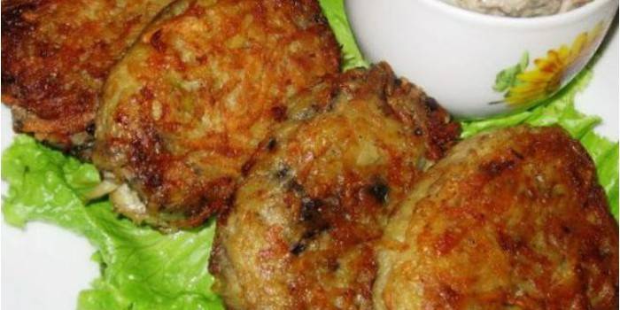 Vegetariske stegte koteletter