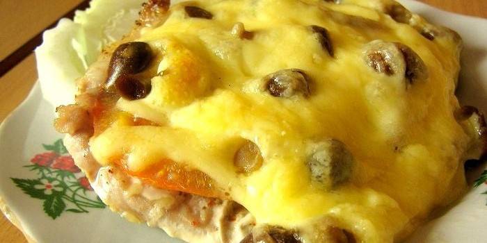 Filé de Frango com Queijo