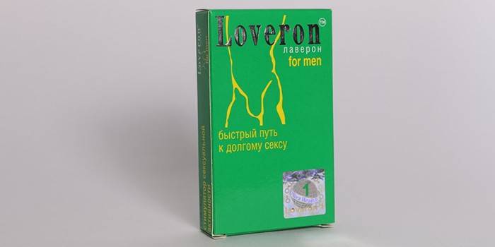 Vaistas „Loveron“ pakuotėje