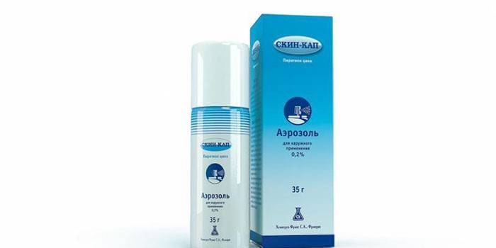 Aerosol Skin-cap por paquete