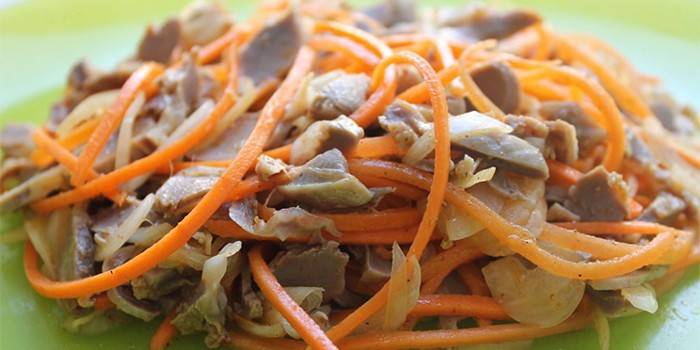 Korean tyyliin porkkana