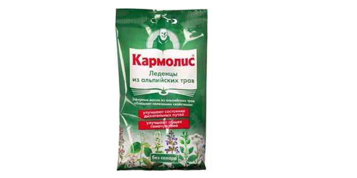 „Carmolis“ kosulio pastilių pakavimas