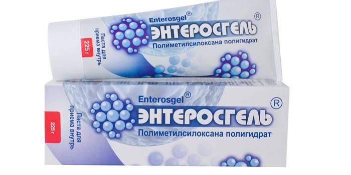 Enterosgel паста за устни в опаковка