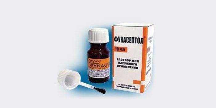 Solution de fucaseptol