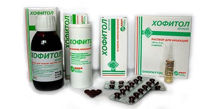 Pacchetti di Hofitol in varie forme di rilascio