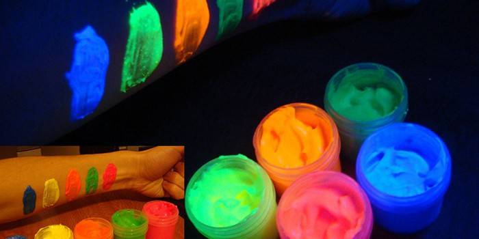 Tinta Fluorescente Body Art