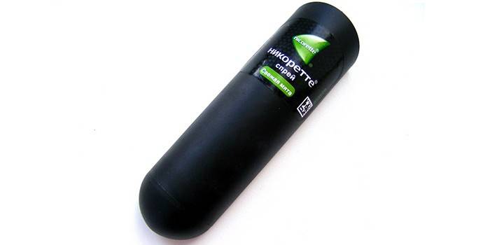 Botella de spray Nicorette