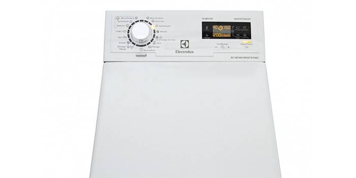 แผงด้านบนของเครื่องซักผ้า Electrolux EWT 1366 HDW