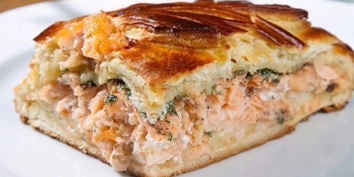 Piece of Pie mit Fischfüllung