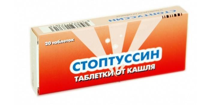 Stoptussin حزمة السعال اللوحي