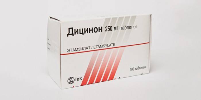 Pakette Dicinon tabletleri