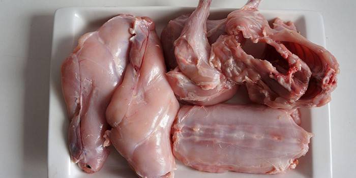 Carne de conejo