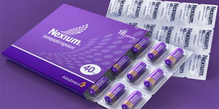 Ambalare cu capsule Nexium