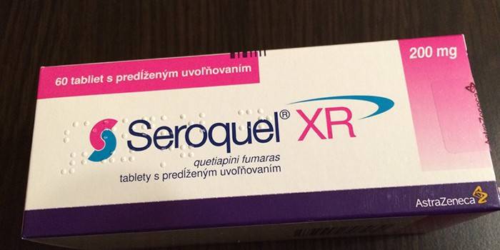 Συσκευασία Seroquel