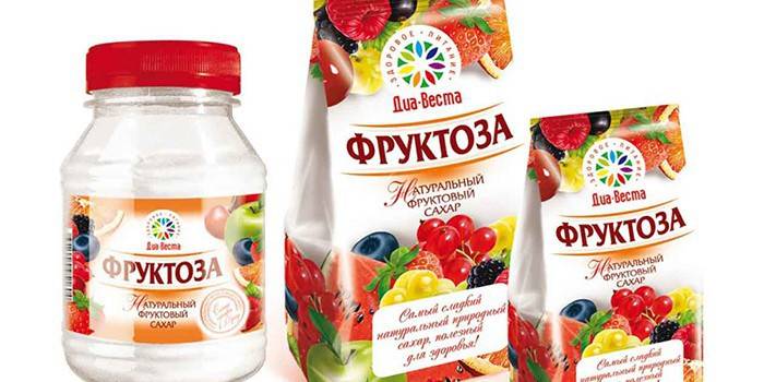 Fruktoze burkā un maisiņos