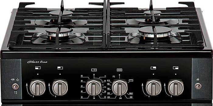 Hephaestus gasovns kontrolpanel