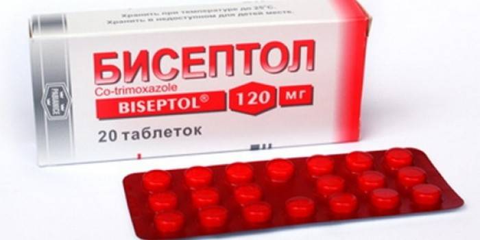Compresse Biseptol di imballaggio