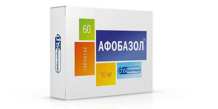 Paketteki Afobazole