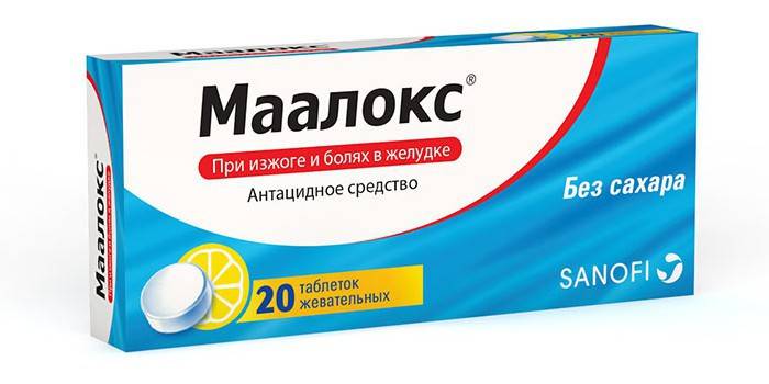 Viên Maalox trong gói