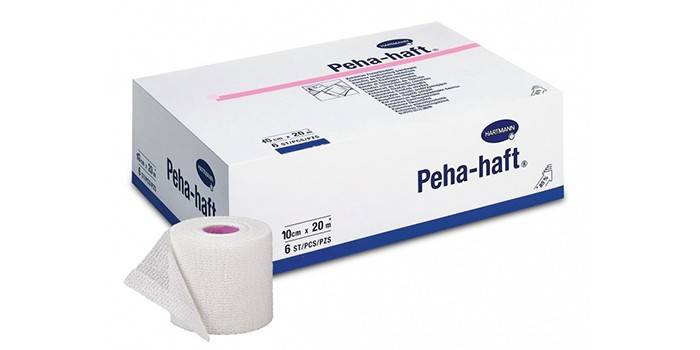 „Peha-Haft“ lipnus elastinis tvarstis pakuotėje