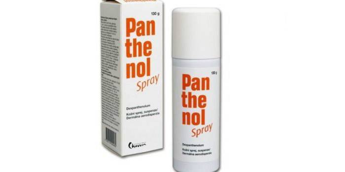 Pakkaus Panthenol-Spray