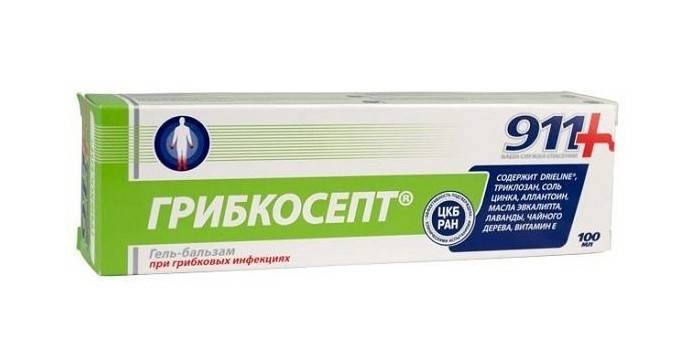 Συσκευασία του φαρμάκου Fungicosept