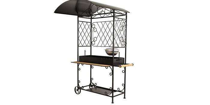 Mobil brazier med tag af Doorz MPK 2 Gothic