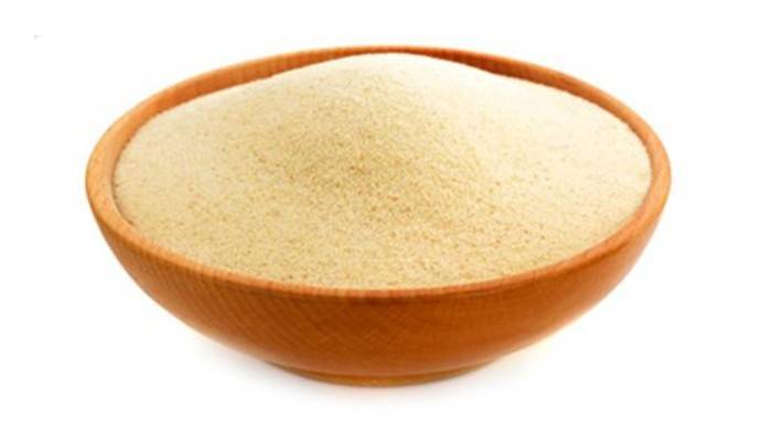 Manna koka bļodā