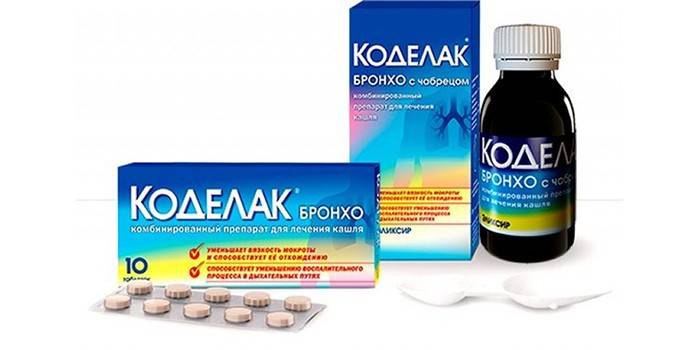 Medicamentul Codelac în diferite forme de eliberare