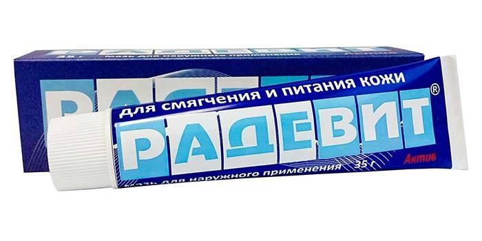 Radevit tepalas pakuotėje