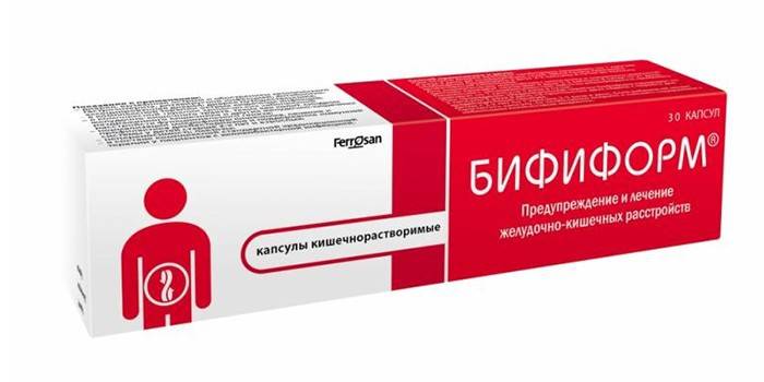 Опаковане на Bifiform в опаковка