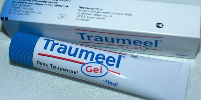 Traumeel gel trong gói