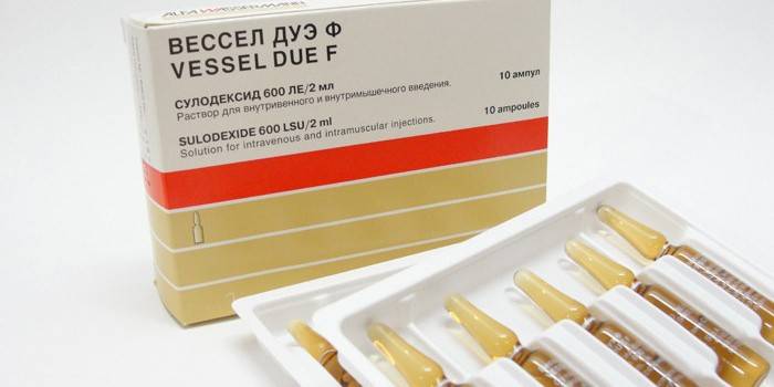 Le médicament Wessel-Douay-F dans l'emballage