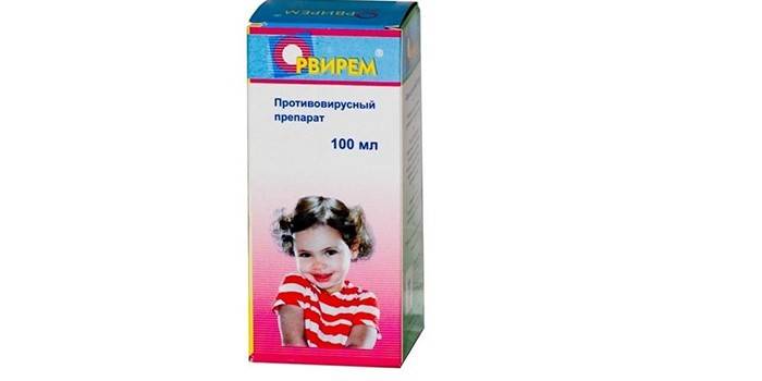 Paketteki ilaç Orvirem