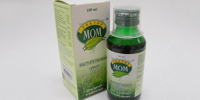 Dr. Mom Hustensaftpackung