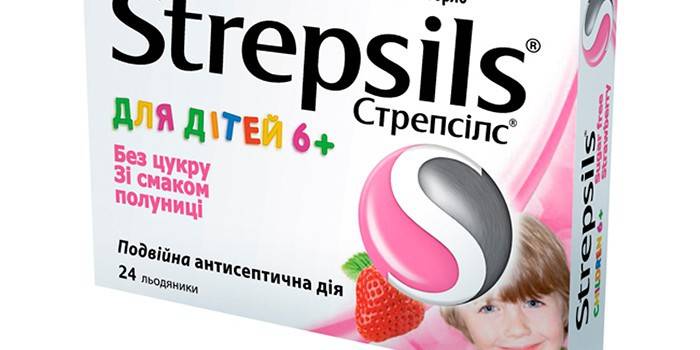 „Strepsils“ saldainių pakavimas