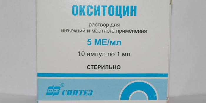 İlaç Oxytosin ampullerde Paketleme