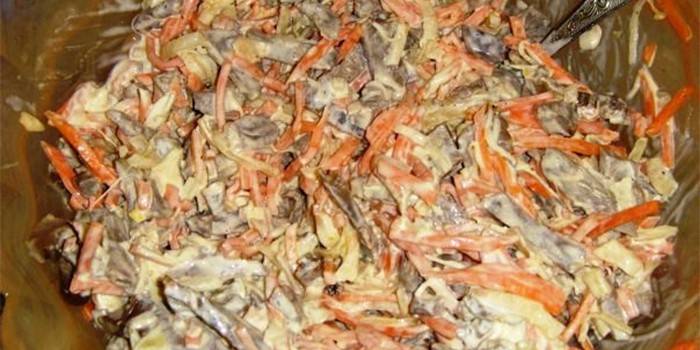 Korean porkkana -salaatti