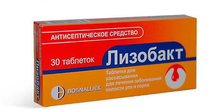 „Lizobakt“ tablečių pakavimas
