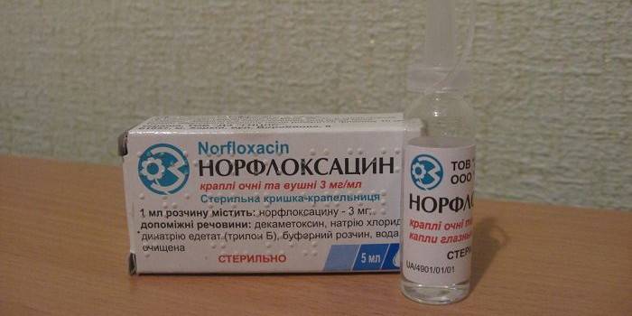 Norfloxacina Drops