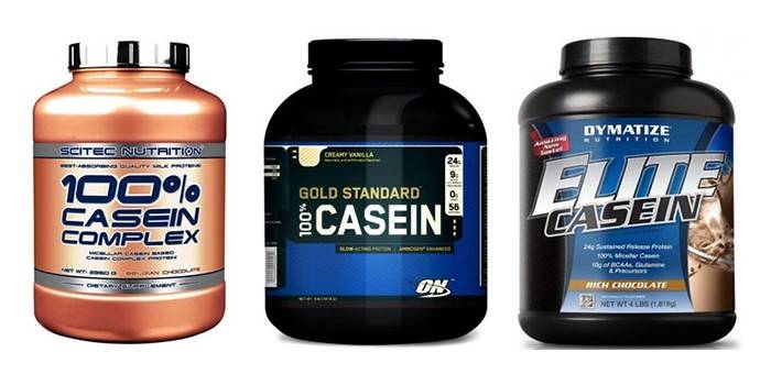 Kazein Protein Kavanozları