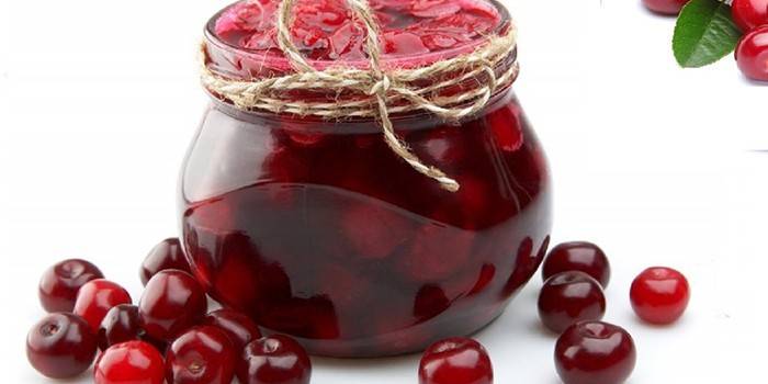 Jar of Cherry Jam และเชอร์รี่