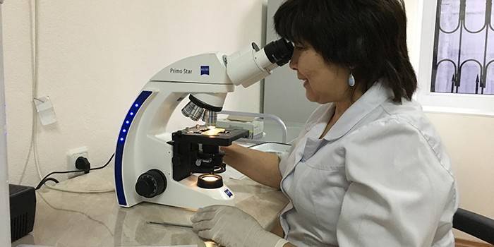 Medico al microscopio