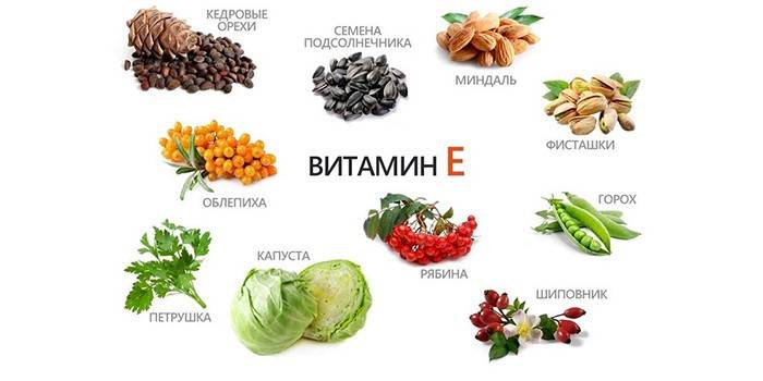 E-vitamiinituotteet
