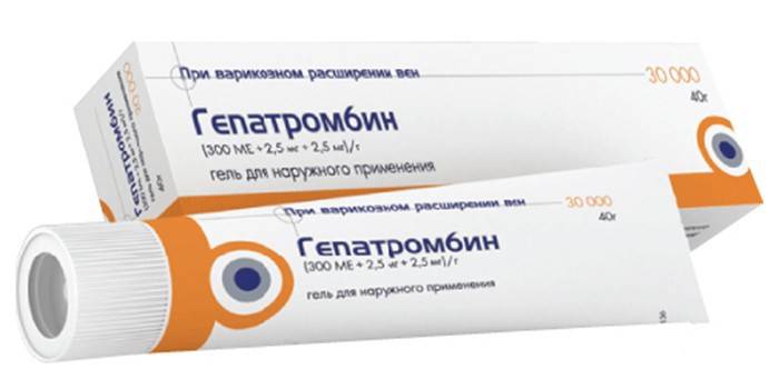 Συσκευασία αλοιφής ηπατοβρωμίνης