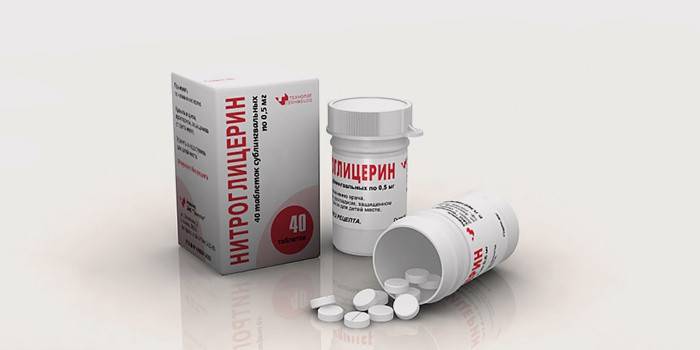 Tabletlerin paketlemesi Nitrogliserin
