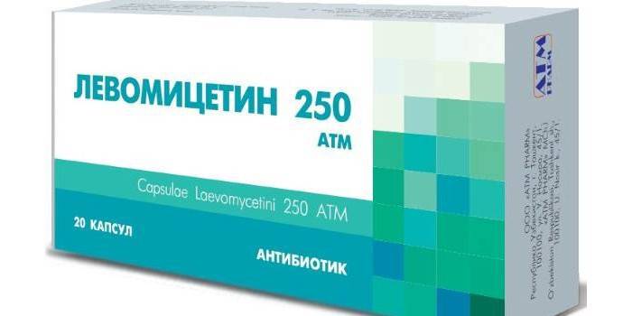 Viên nang Levomycetin mỗi gói