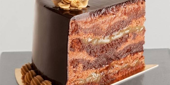 Skive hjemmelaget klassisk kake Praha