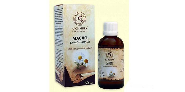 Aceite de manzanilla por paquete